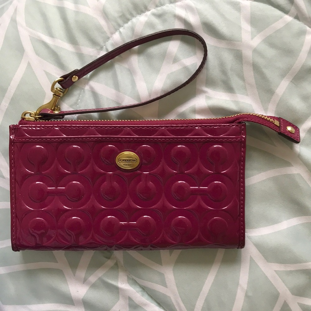 Coach wristlet.